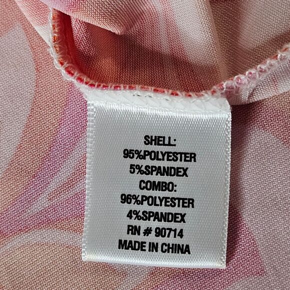 Sam and Jess 70's Vibes Orange & Pink Flower Power Paisley Bell Sleeve Blouse - Picture 9 of 12